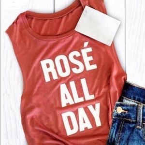 Rosé All Day Tank